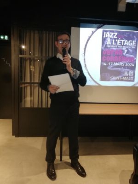 13e Festival Jazz à l'étage StMalo - ITW Yann MARTIN Directeur Artistique