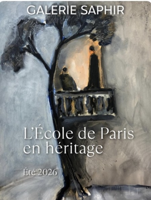 Francine SZAPIRO Galerie Saphir Dinard -Exposition Ecole de Paris en Héritage