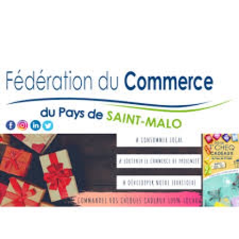CHEQUES CADEAUX de la Fédération du Commerce du Pays de Saint-Malo