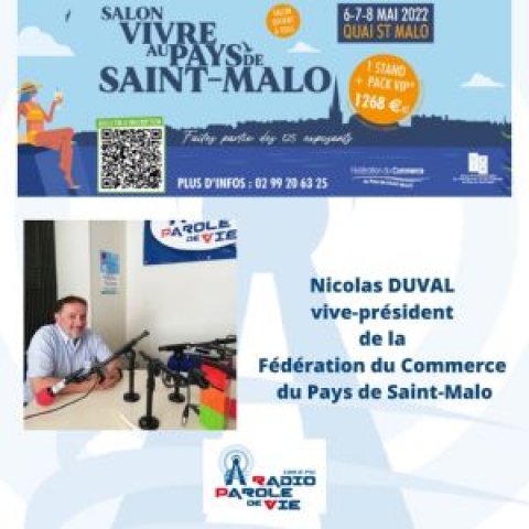 Salon vivre au Pays de Saint Malo des 6-7-8 MAI au Quai Saint-Malo