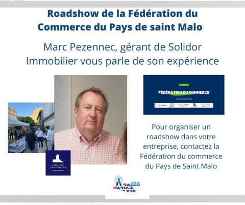 Roadshow Fédération Commerce Pays de St Malo - Marc Pezennec