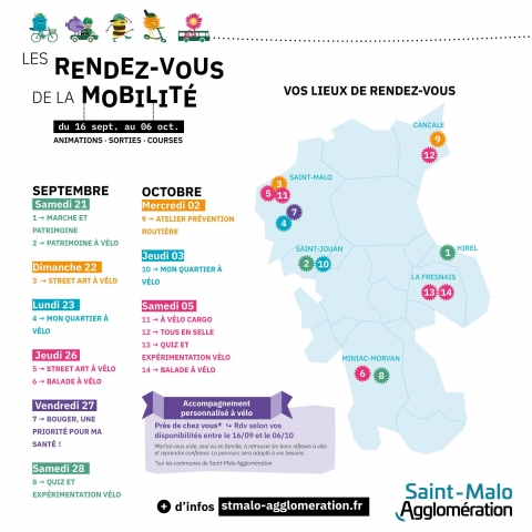 2nd Rendez-vous de la mobilité - Saint Malo Agglomération - Interviews