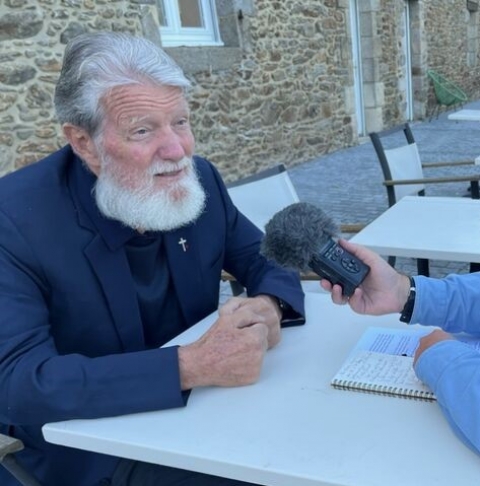  Père Pedro (Akamasoa Madagascar) reçu par le Rotary Club Saint-Malo Dinard 