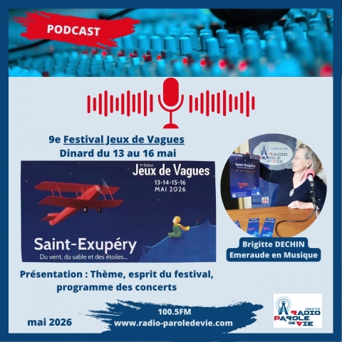 9e Festival Jeux de Vagues Dinard - Saint-Exupéry, Du vent, du sable, et des étoiles… 